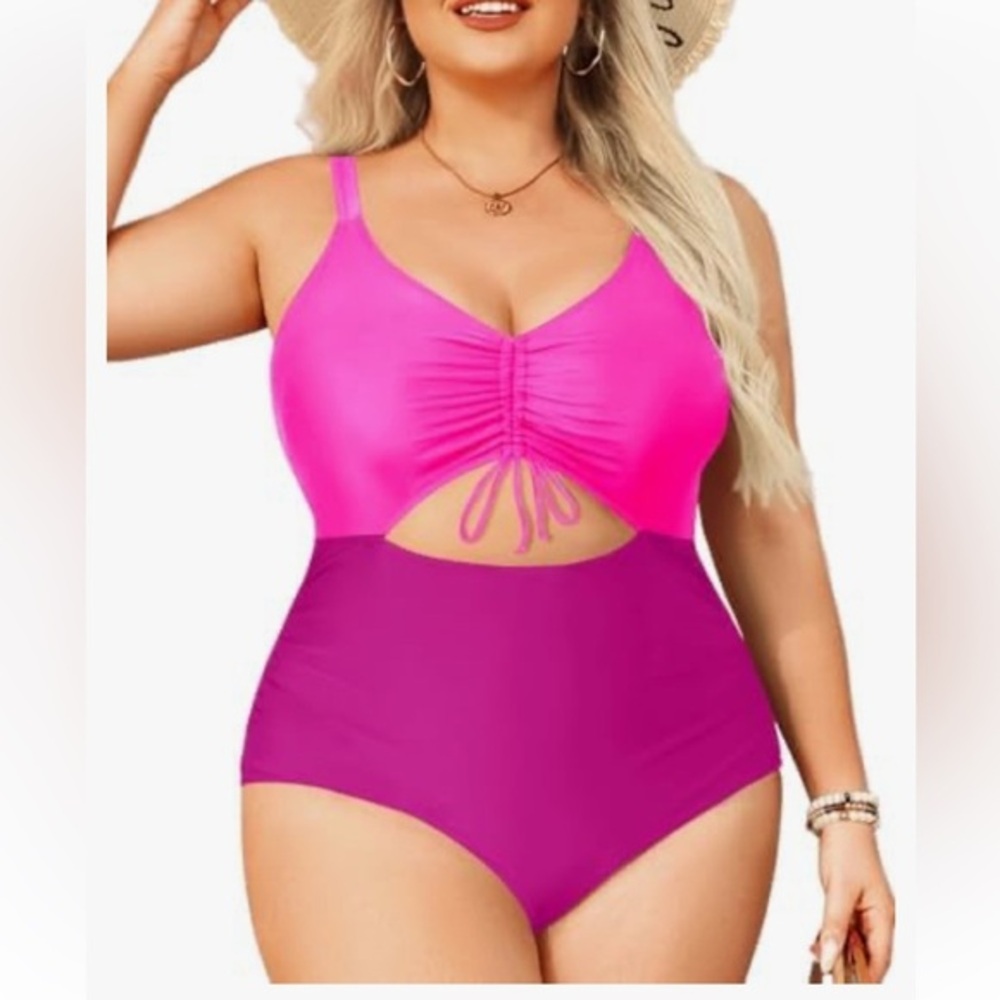 Daci Tommy Control Swimwear Women’s one piece swimsuit Size 18W Beachwear